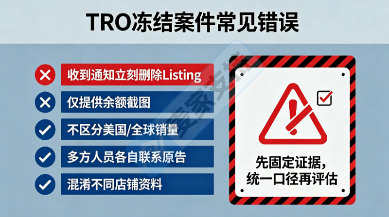 侵权产品零销售却被冻结1万美元,卖家应准备哪些证据?
