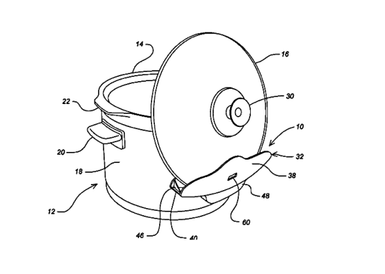 Early Warning of Cross-border Infringement —— Watch out for Infringement of Slow Stewed Pot Cover Storage Rack