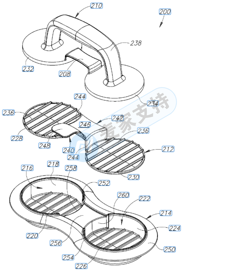 Cross-border infringement warning-Amazon explosion hamburger meat press beware of infringement!