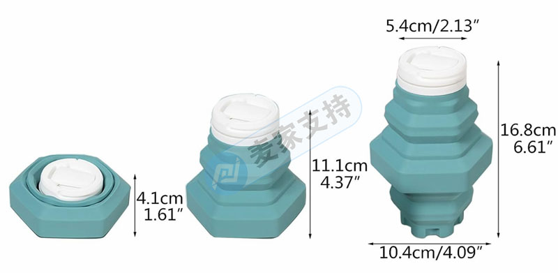 Early warning of cross-border infringement-the new pagoda folding cup has been patented by many countries, so be careful to step on the thunder!