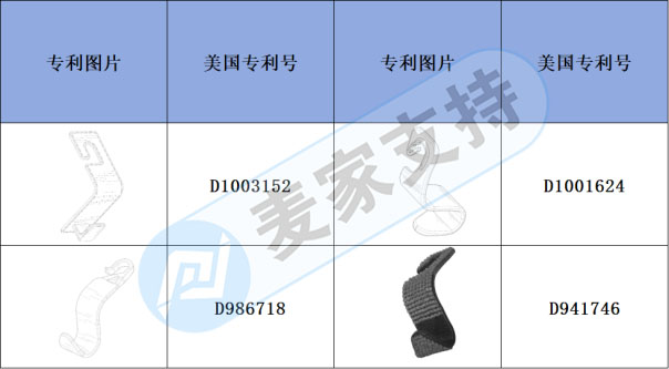 Cross-border infringement warning-the seat back hook also has a patent, come and have a look!