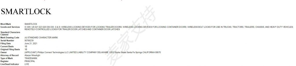 Case number: 21-cv-6261,Smart Lock is defending rights, and is represented by DIRECTION IP LAW Firm, so screen it quickly!