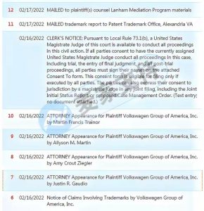 Pay close attention! GBC began to freeze the account of the infringing Volkswagen seller!