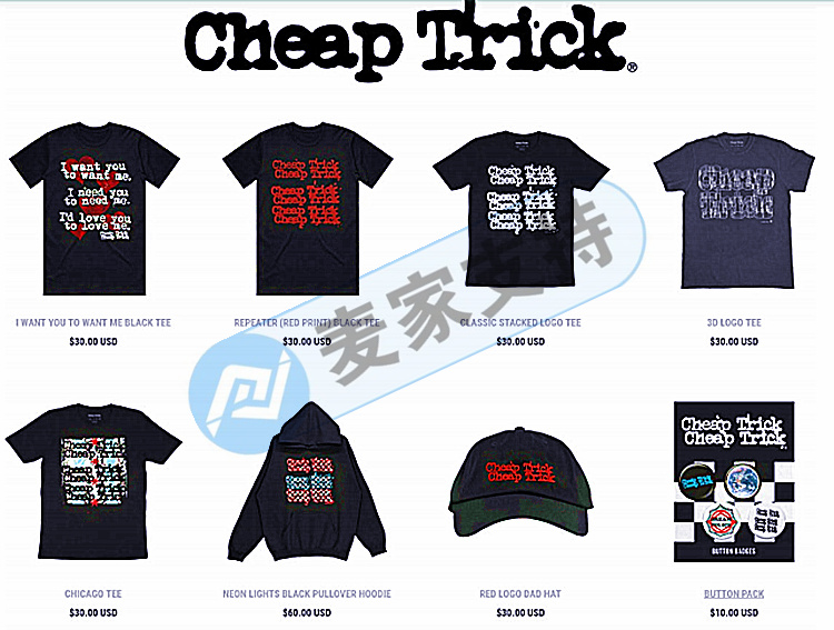 The band brand Cheap Trick was recently filed by KEITH Law Firm. Don't touch these trademarks! Check yourself quickly!