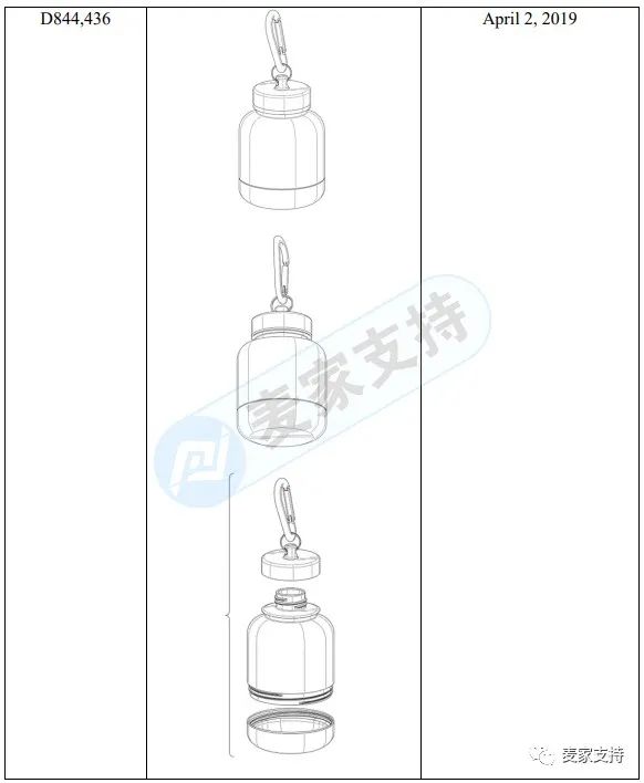 Infringement warning! The appearance patent infringement of "OnMyWhey Protein Powder Bottle" portable bottle has been represented by GBC and has been put on file.