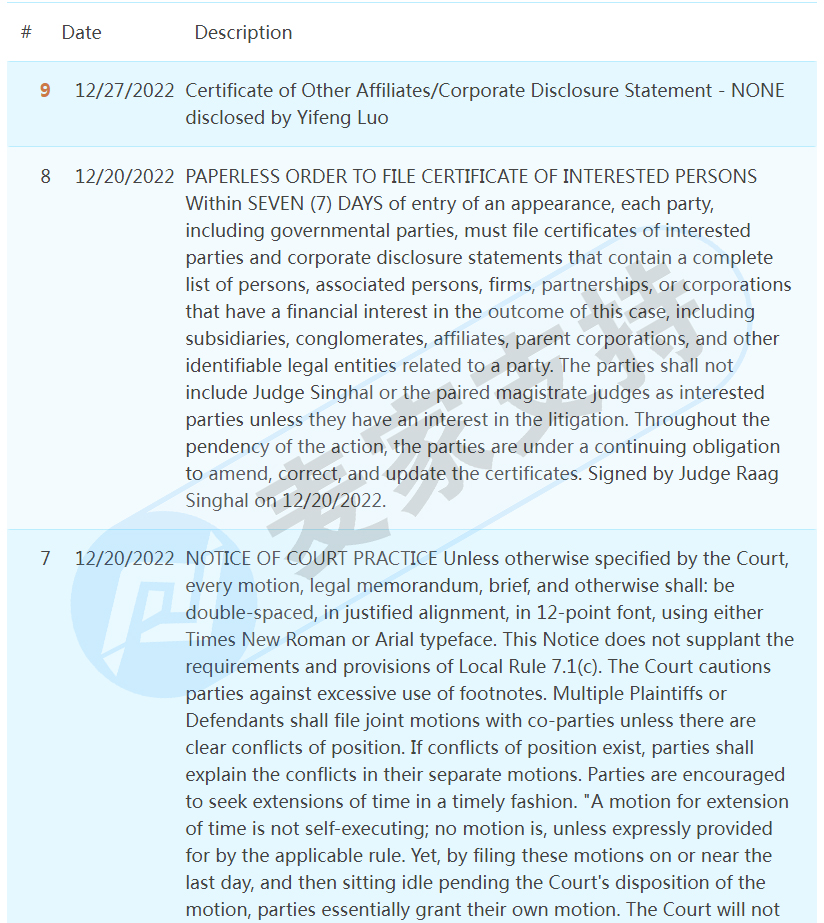 Infringement warning! The Chinese plaintiff filed another case to defend the Dog Tie Out Stake, and has not yet proposed TRO!