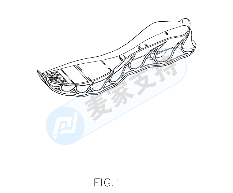 Another patent infringement, the plaintiff brand Footwear sole sole appearance patent rights protection, represented by Bayramoglu Law Offices LLC.