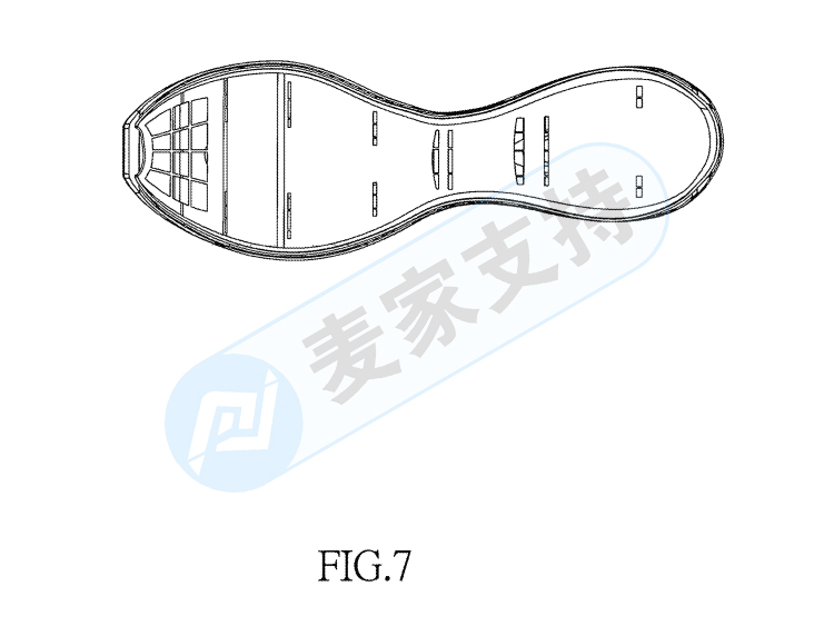 Another patent infringement, the plaintiff brand Footwear sole sole appearance patent rights protection, represented by Bayramoglu Law Offices LLC.