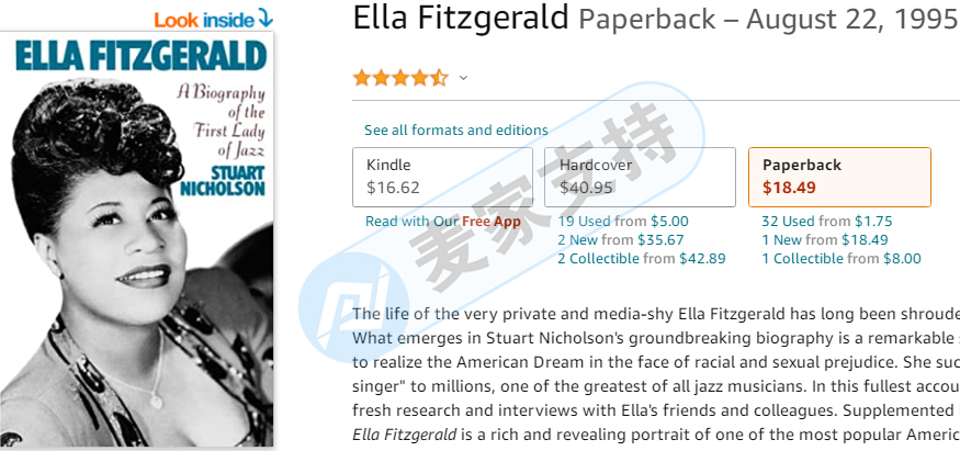 Re-issue the rights protection case of famous people! ELLA FITZGERALD of Ella Jane Fitzgerald entrusts TME Law Firm to prosecute strongly!