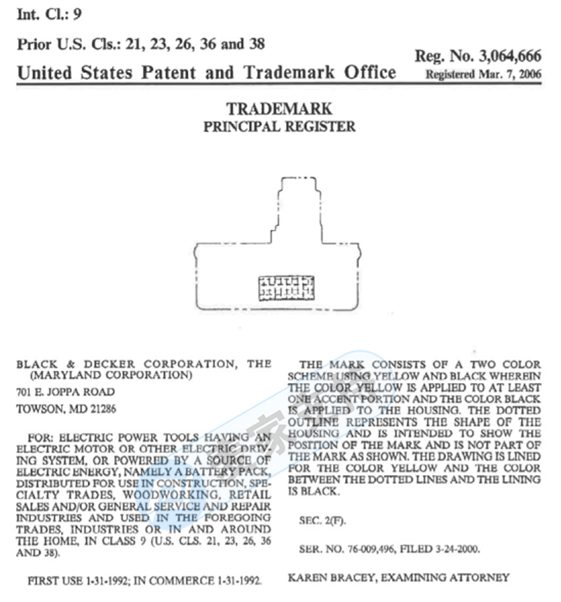 It's not frozen yet, so withdraw it quickly! Keith Law Firm represented Stanley Black & Decker's flagship brand, DeWALT, to defend rights quickly.