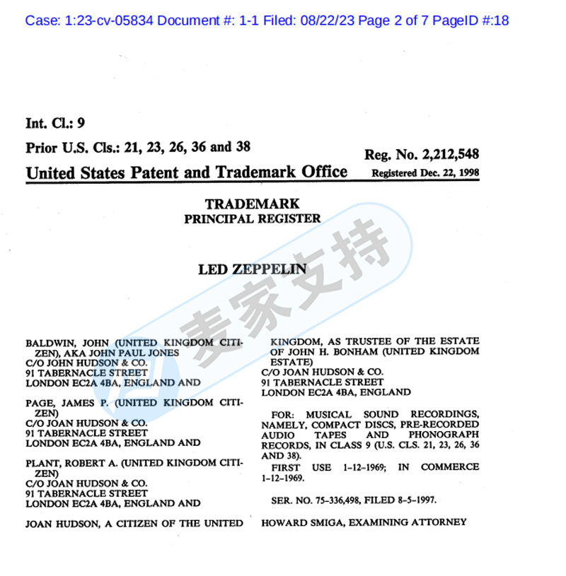 Please! Don't touch around the stars! Led Zeppelin newly entrusts TME Law Firm to defend rights again, and cross-border sellers shed tears.