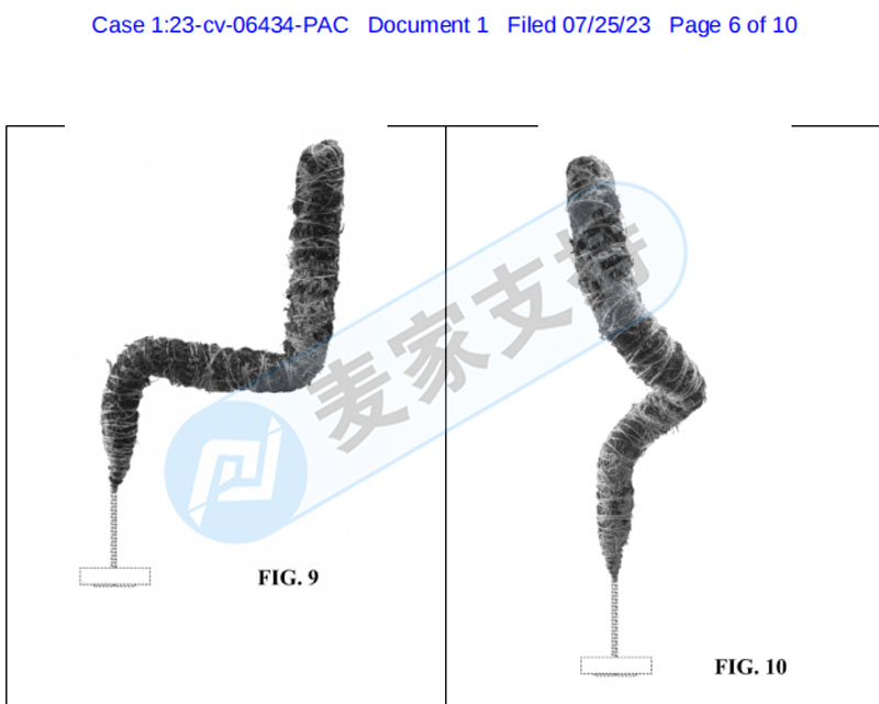 Cross-border e-commerce infringement is everywhere, and the infringement of plastic flexible moss poles, which is popular in horticulture, has great risks.