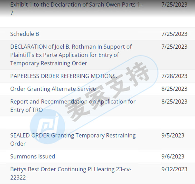 Sriplaw Law Firm's agent StripHair pet brush has been hidden for nearly three months, freezing 1099 cross-border stores, covering almost the whole platform! Attached list