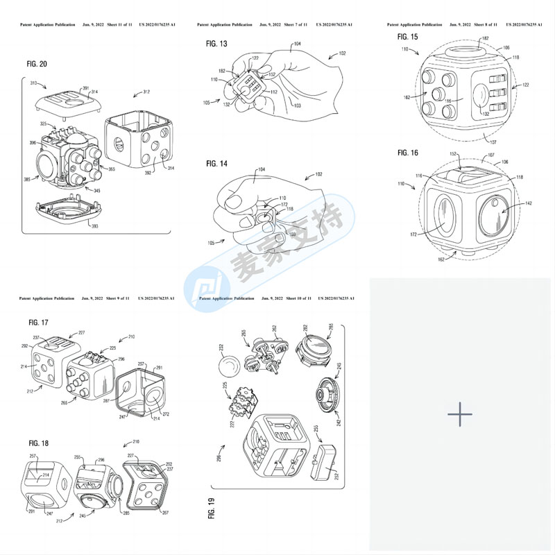 The same is the hardest hit area! FIDGET CUBE decompression Rubik's Cube does not reduce the pressure on cross-border sellers, and there are all kinds of trademark copyright patents.